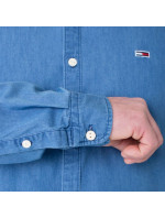 Tommy Jeans Tjm Cotton Denim Shirt Indigo M DM0DM06562-447 pánské