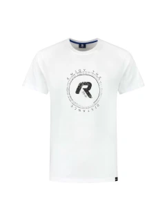 Rogelli pánské tričko GRAPHIC bílé 2XL