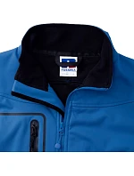 Russell Athletic 520M Pánská 3-vrstvá sportovní softshell bunda 10.520M azure blue Russell Athletic 520M Pánská 3-vrstvá sportovní softshell bunda 10.520M azure blue