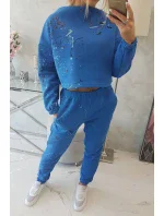 Izolační sada s barevným potiskem chrpově modrá