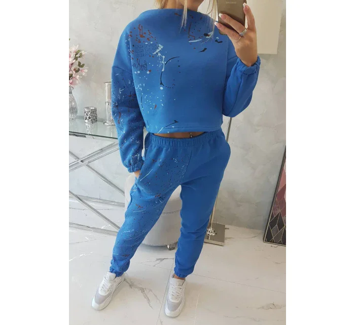 Izolační sada s barevným potiskem chrpově modrá