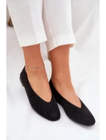 Klasické Baletky Z Eko Černé model 21687307 - Boto Klasické Baletky Z Eko Černé model 21687307 - Boto