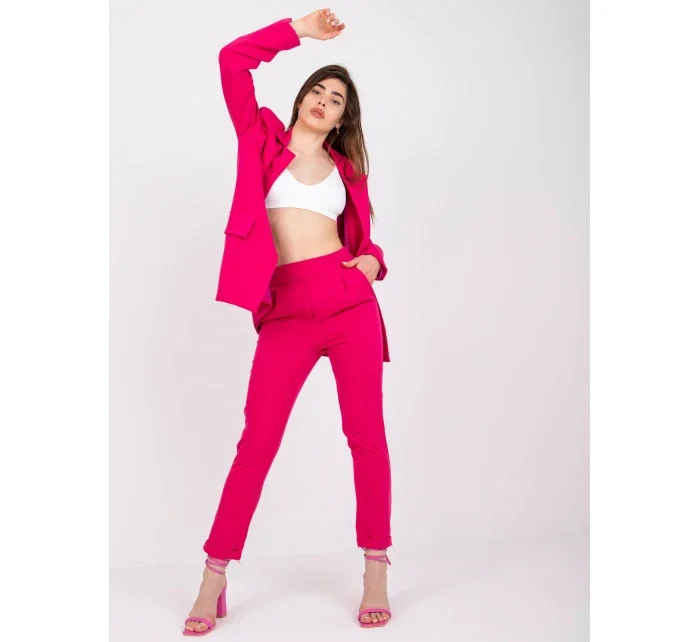 DHJ kalhoty SP 13926.02 fuchsiová