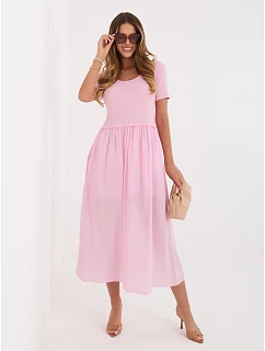 Sukienka MI SK model 22128380 jasny różowy - FPrice