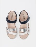 Módní bílé sandály dámské platforma Módní bílé sandály dámské platforma