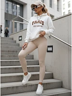 Dámské legíny béžové kalhoty Dstreet model 21991591 - FashionStreet