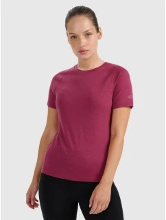Dámské trekingové tričko z merino vlny model 21817037 - 4F