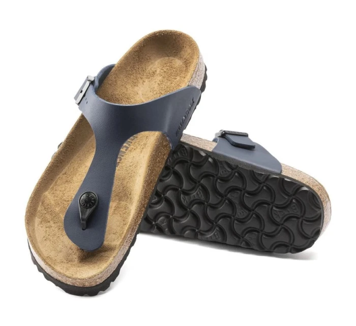 Dámské žabky Birkenstock GIZEH BS 0143623 BLUE (úzká šířka)