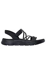Dámské sandály Skechers GO WALK FLEX SANDAL EMMA 141473 BKGY