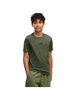 Dětské tričko Puma ESS Small No.1 Logo Centered Tee, khaki, 692975 86