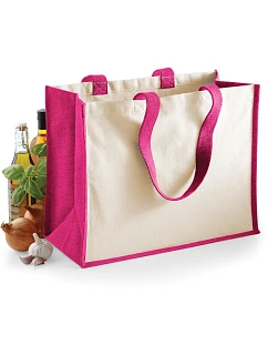 W 422 Jutová nákupní taška "Classic" model 22518492 fuchsia - Westford Mill