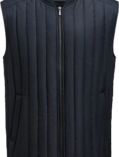 James Harvest Scarsdale Vest Men Pánská prošívaná vesta 62.1052 black