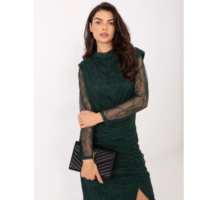 Šaty IT SK 9937.16 tmavě zelené Šaty IT SK 9937.16 tmavě zelené