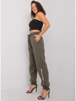 Tepláky RV DR 7237.81 tmavá khaki