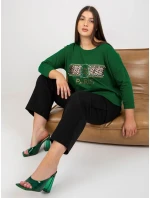 Halenka VI BZ 2901.49P tmavě zelená Halenka VI BZ 2901.49P tmavě zelená