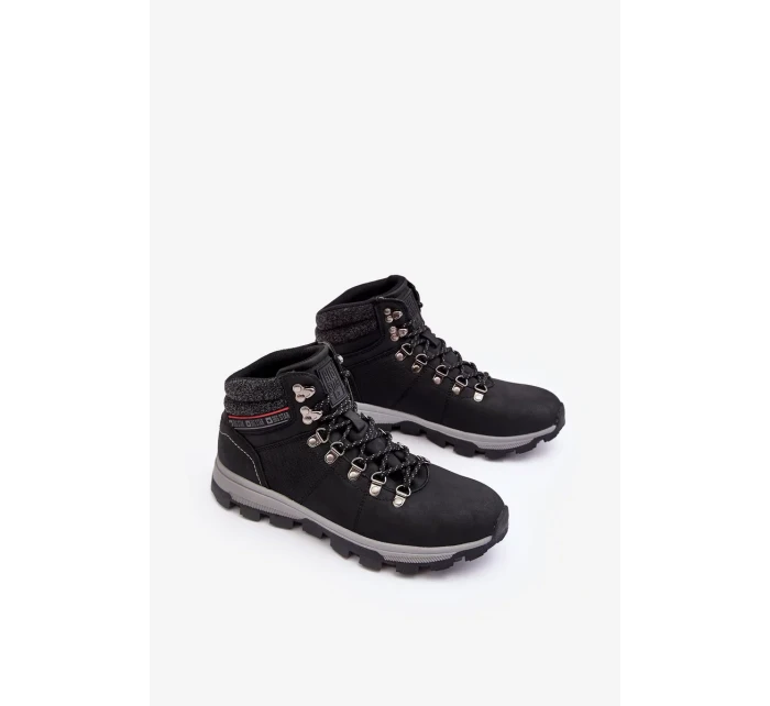 Pánské trekové boty Big Star Černá Pánské trekové boty Big Star Černá