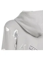 Adidas Biuv Zip Hoodie Jr IS3755 Mikina s kapucí Adidas Biuv Zip Hoodie Jr IS3755 Mikina s kapucí