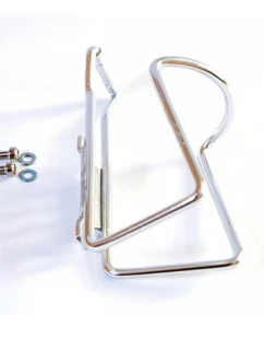 Bidonová klec stříbrná