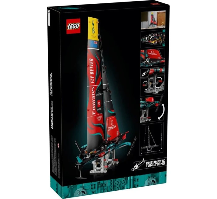 LEGO TECHNIC 42174 Jachta AC75 týmu Emirates New Zealand