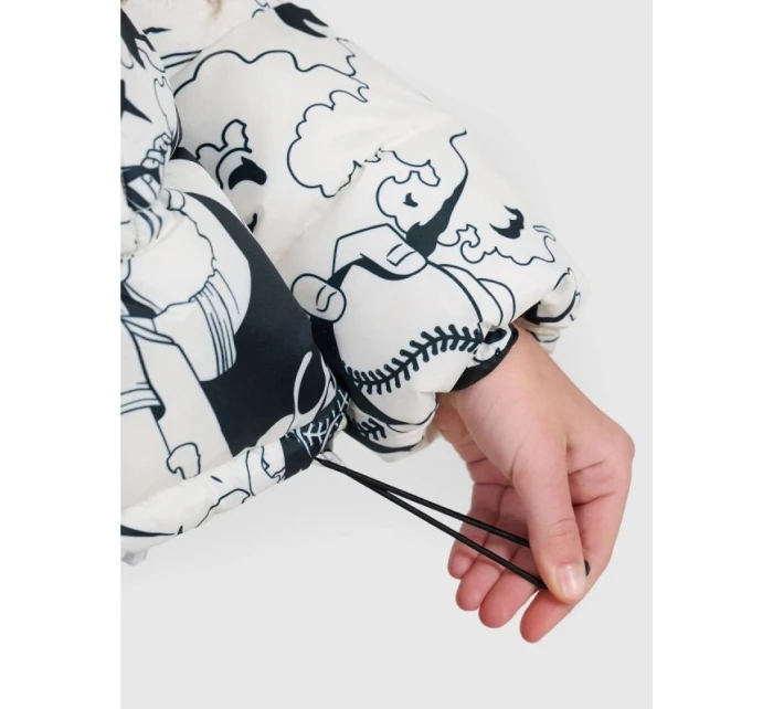 Dívčí péřová bunda se syntetickou výplní 4F 4FJRAW25TDJAF0748-11A