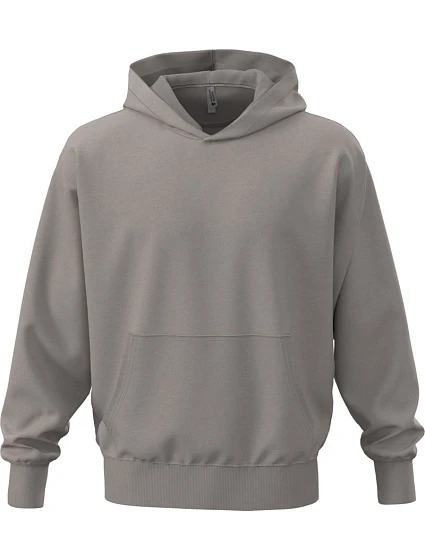 Next Level Apparel N 9307 Těžká oversize unisex mikina s kapucí 08.9307 shitake Next Level Apparel N 9307 Těžká oversize unisex mikina s kapucí 08.9307 shitake