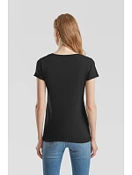 Fruit of the Loom Lady-Fit Iconic 150 V-Neck T Dámské tričko s výstřihem do V 16.1444 white Fruit of the Loom Lady-Fit Iconic 150 V-Neck T Dámské tričko s výstřihem do V 16.1444 white