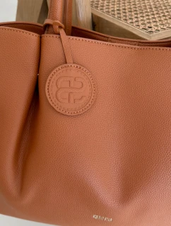 Velká dámská taška Shopper Big Star SS574006 Camel