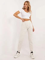 Tepláky EM DR 661.00 světle šedé