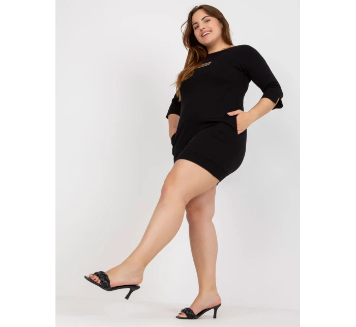 Šaty RV SK 7612.75P černá