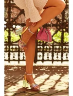 Dámské sandály na vysokém podpatku D&A Multicolor Dámské sandály na vysokém podpatku D&A Multicolor