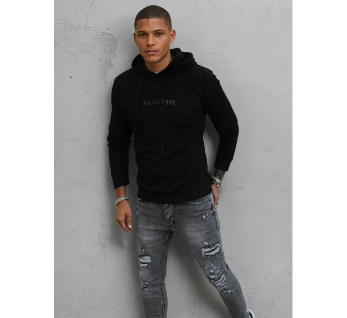 Pánská černá mikina Dstreet model 21966863 - FashionStreet