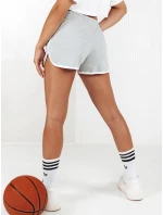 Dámské teplákové kraťasy TOP SPORT light grey FashionStreet SY0406