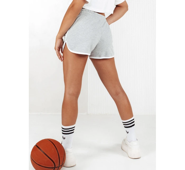 Dámské teplákové kraťasy TOP SPORT light grey FashionStreet SY0406