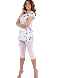 Dámské pyžamo 690 cream - REGINA