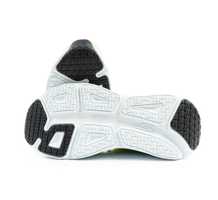 Skechers Max Cushioning pánská sportovní běžecká obuv light lime green