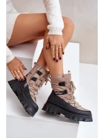 Dámské Sněhule Na Zip model 21676960 Béžové - Lee Cooper