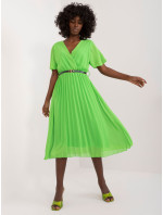 Sukienka DHJ SK  jasny zielony model 20105433 - FPrice