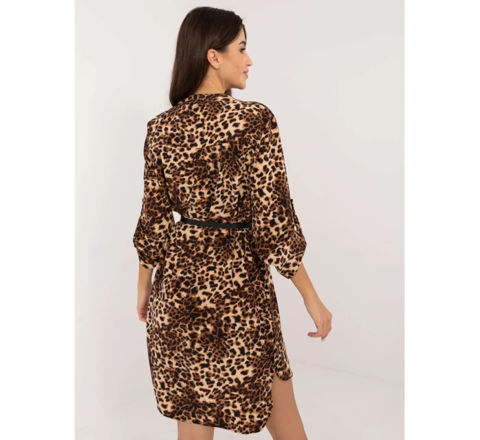 Šaty DHJ SK 5766Z 2.77 černá a béžová Šaty DHJ SK 5766Z 2.77 černá a béžová