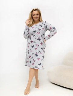 DU KN noční košile FP 601.85 šedá