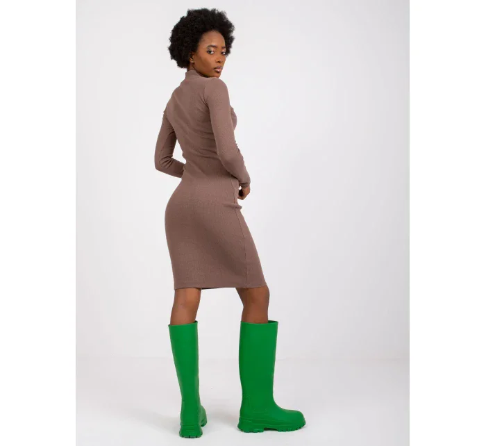 Šaty RV SK 7433.51 hnědá