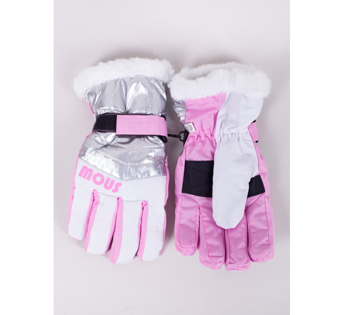 Dámské zimní lyžařské rukavice Yoclub REN-0258K-A150 Multicolour