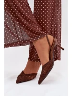 Sandály na podpatku  model 224494 Step in style