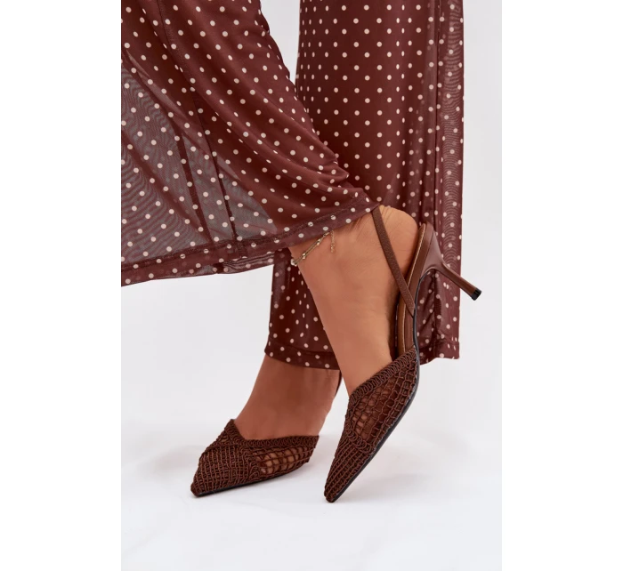 Sandály na podpatku  model 224494 Step in style