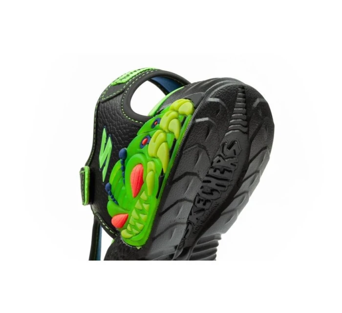 Sandály Skechers Jr 400614L/BKLM