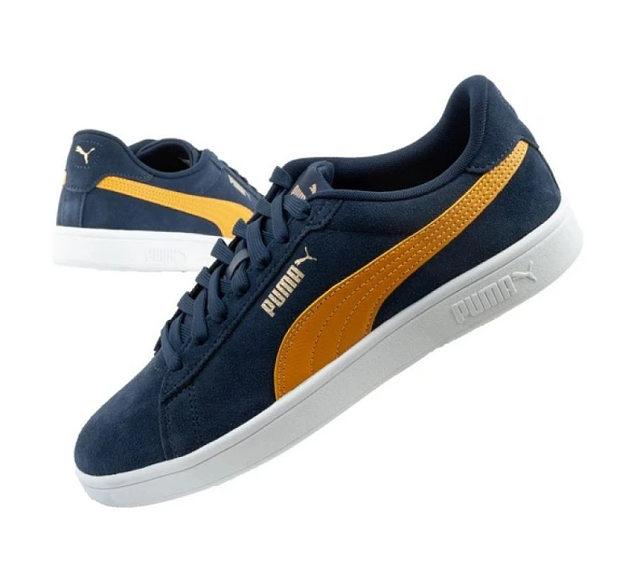 pánské sportovní boty tenisky Smash 3.0 leather classic model 22055729 navy blue - Puma pánské sportovní boty tenisky Smash 3.0 leather classic model 22055729 navy blue - Puma