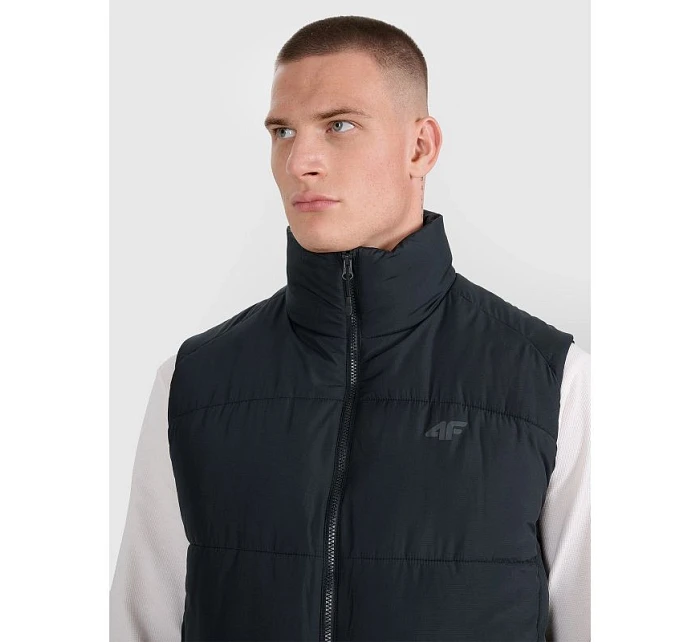 Pánské péřové tričko bez rukávů se syntetickou výplní 4F 4FRAW25TVJAM295-20S