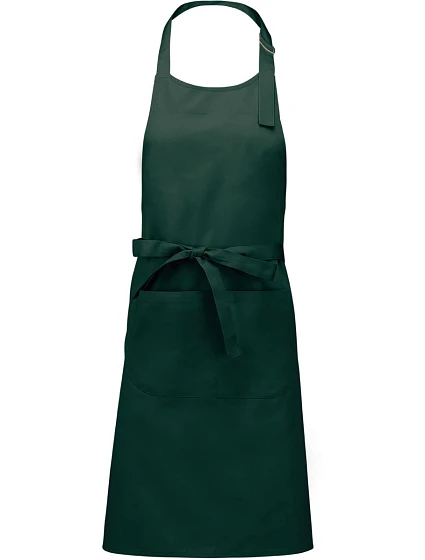 Kariban K 890 Zástěra s laclem "Sommelier" 20.K890 bottle green Kariban K 890 Zástěra s laclem "Sommelier" 20.K890 bottle green