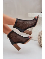 Sandály Na Podpatku S Černé model 21684571 - Boto Sandály Na Podpatku S Černé model 21684571 - Boto