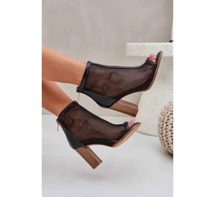 Sandály Na Podpatku S Černé model 21684571 - Boto Sandály Na Podpatku S Černé model 21684571 - Boto