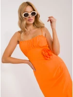 DHJ SK 18992 šaty.62 oranžová DHJ SK 18992 šaty.62 oranžová